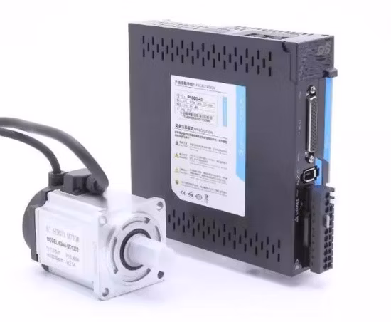 Комплект серводвигателя Panasonic 400 Вт, серводвигатель-стабилизатор Msmf042L1V2m